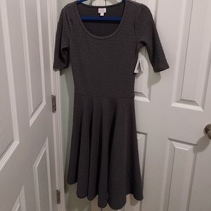 SALE! Lularoe grey Nicole dress NWT